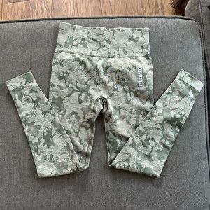 Gymshark Camo Print Leggings